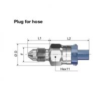 Stäubli CBR 02 7652 Quick (Dry) Coupling - Plug for hose