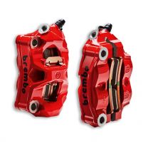 Brembo Stylema Red Calipers (Pair) Ducati Panigale V4 S/R/SP 2018-2022 96180821AA